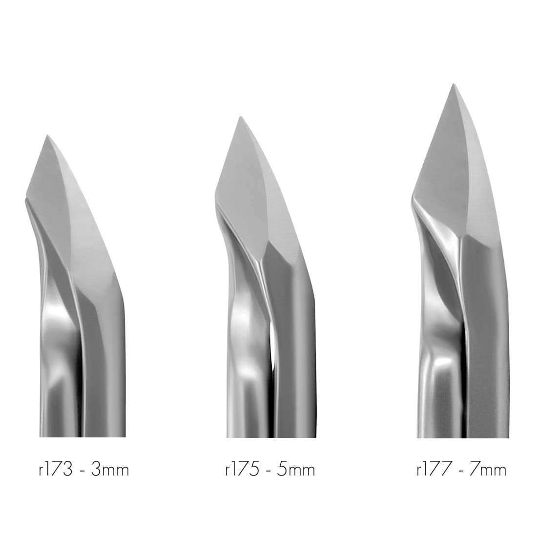 GERMANIKURE Standard Professional Cuticle Trimmer - 1/2 Half Jaw Nipper - Ethically Made in Germany - FINOX Stainless Steel Sharp Cuticle Remover Beauty & Personal Care GERmanikure