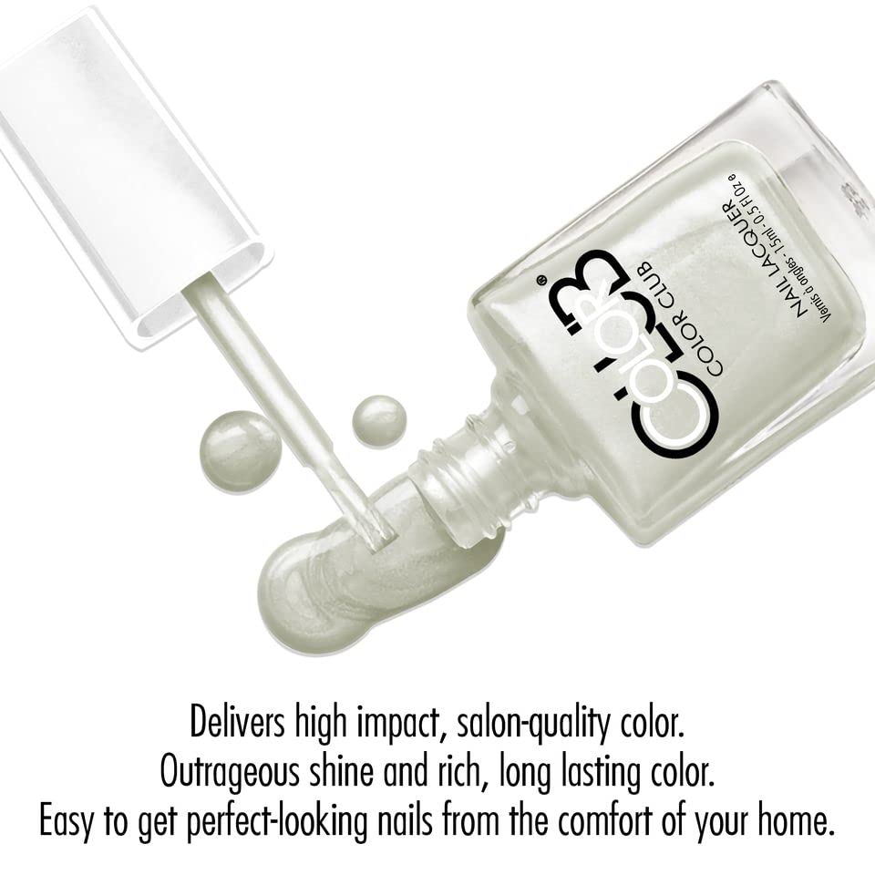 Color Club Nail Lacquer Fall Winter 2021 Collection SAVE THE DATE - Choose Your Color 0.5oz/15ml each (1329 - Totally a-VEIL-able) Beauty & Personal Care Color Club