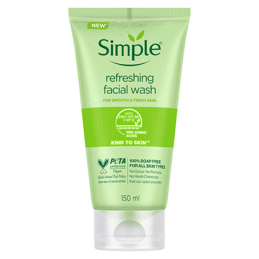 Simple Refreshing Facial Wash Gel, 5 Ounce Beauty & Personal Care Simple