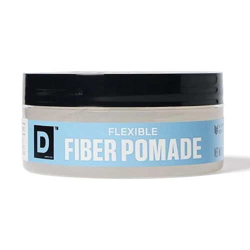 Duke Cannon Supply Co. Flexible Fiber Pomade - 2 oz - Strong Hold, No Shine, Water-Based for Easy Washout, Textured & Pliable Finish for Shorter Beauty & Personal Care Duke Cannon Supply Co.