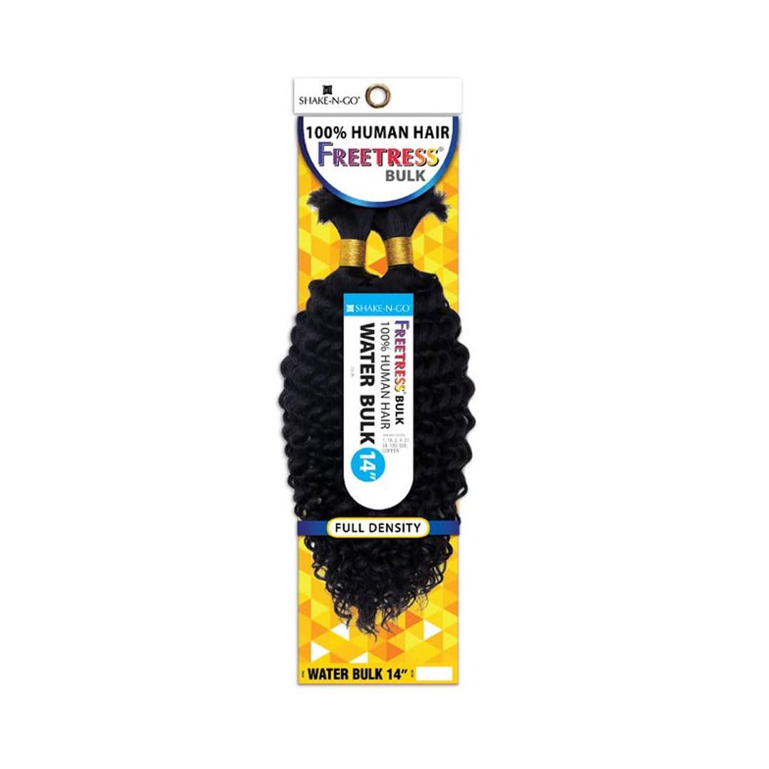 Shake-N-Go Freetress Human Hair Braids - Water Bulk 14" - (Color:130)