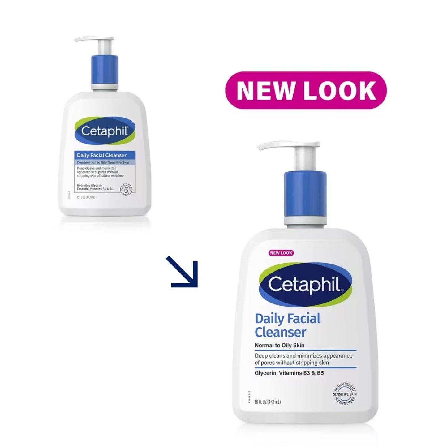 Daily Facial Cleanser, 8 fl oz (237 ml), Cetaphil Beauty & Personal Care Cetaphil