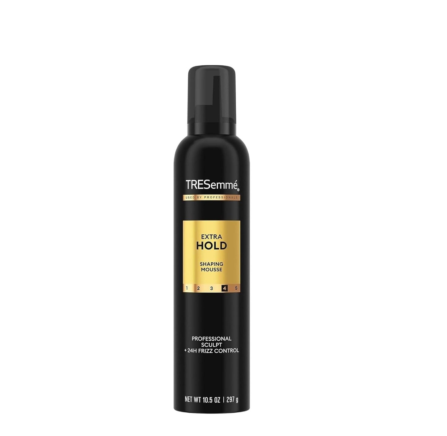 TRESemmé Extra Hold Volumizing Mousse Set - 24H Touchable Hold Hair Mousse for Volume & Sculpting - Includes Two Travel Size 2 oz Bottles + One Full Beauty & Personal Care TRESemmé