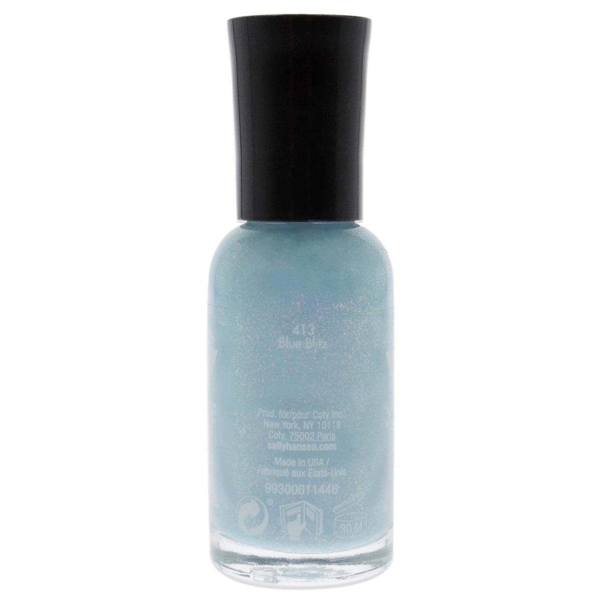 Sally Hansen Xtreme Wear Nail Color - 413 Blue Blitz Nail Polish Women 0.4 oz Beauty & Personal Care Sally Hansen