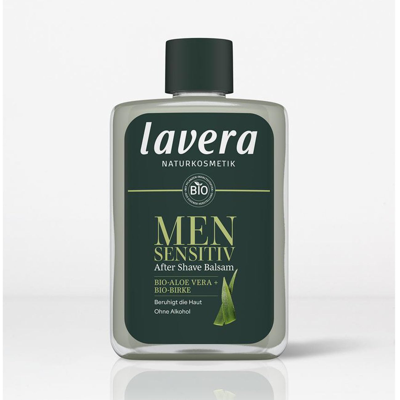 lavera Men sensitiv After Shave Balm - nourishes & refreshes - protects against burning, redness & dryness - soothes irritated skin - vegan - natural Beauty and Personal Care lavera