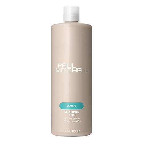 Paul Mitchell Shampoo Two, Clarifying Shampoo, Deep Cleanses + Removes Buildup, For All Hair Types, Especially Oily Hair, 33.8 fl. oz. Beauty & Personal Care Paul Mitchell