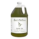 Best of Nature 100% Pure Olive Massage & Body Oil - Cold Pressed, Unscented Moisturizer for Skin & Hair, Bath Oil, Half Gallon (64 fl oz) Beauty & Personal Care Best of Nature