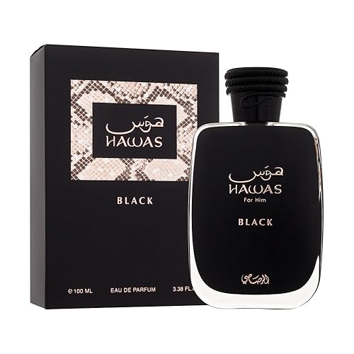 RASASI Hawas Black EDP For Men 3.38 Fl Oz Beauty & Personal Care RASASI