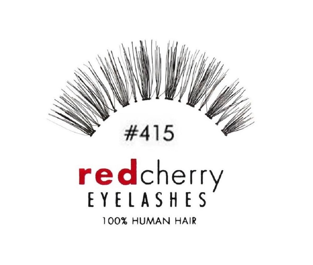 Red Cherry #415 False Eyelashes (Pack of 3 Pairs) Beauty & Personal Care Red Cherry