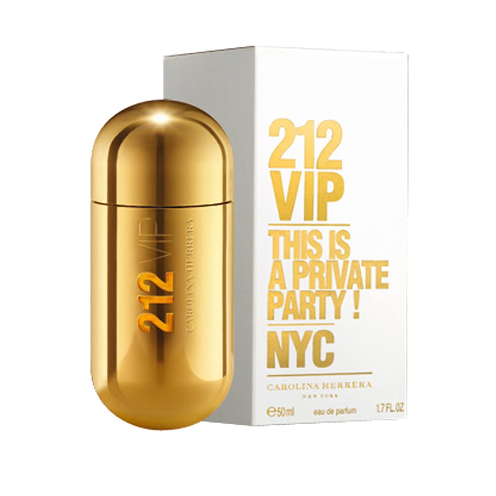 Carolina Herrera 212 Vip Eau de Parfum Spray for Women, 1.7 Fluid Ounce Beauty & Personal Care Carolina Herrera