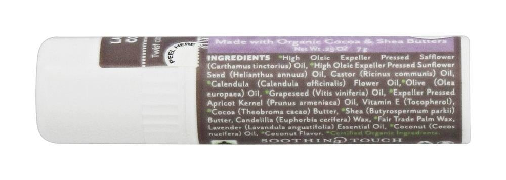 SOOTHING TOUCH Lavender Coconut Lip Balm, 0.25 OZ Beauty and Personal Care Soothing Touch