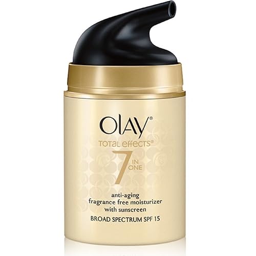 Total Effects 7-in-1 Anti-Aging Face Moisturizer with SPF 15, Fragrance-Free 1.7 oz ( Pack of 3) Beauty & Personal Care Olay
