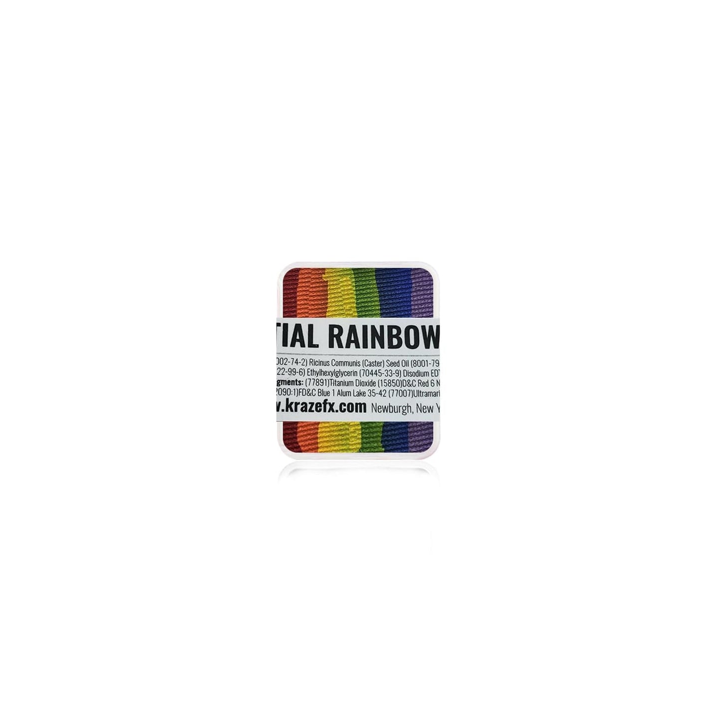 Kraze FX Face Paint Palette Refill - Essential Rainbow (6 gm) - Hypoallergenic, Non-Toxic, Water Activated Professional Face & Body Painting Makeup Beauty & Personal Care Kraze FX