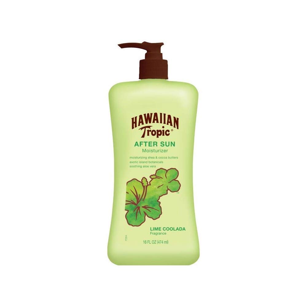 Hawaiian Tropic After Sun Moisturizer Lime Coolada, 16 Fl Oz (Pack of 6) Beauty & Personal Care Hawaiian Tropic