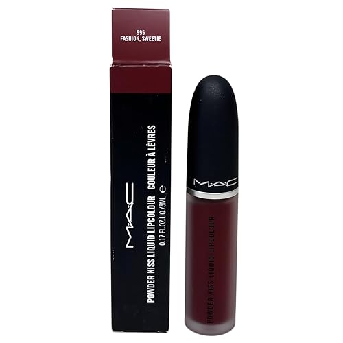 M·A·C Cosmetics Powder Kiss Liquid Lipcolour - 995 Fashion Sweetie (.17 fl oz / 5 mL) Beauty & Personal Care MAC