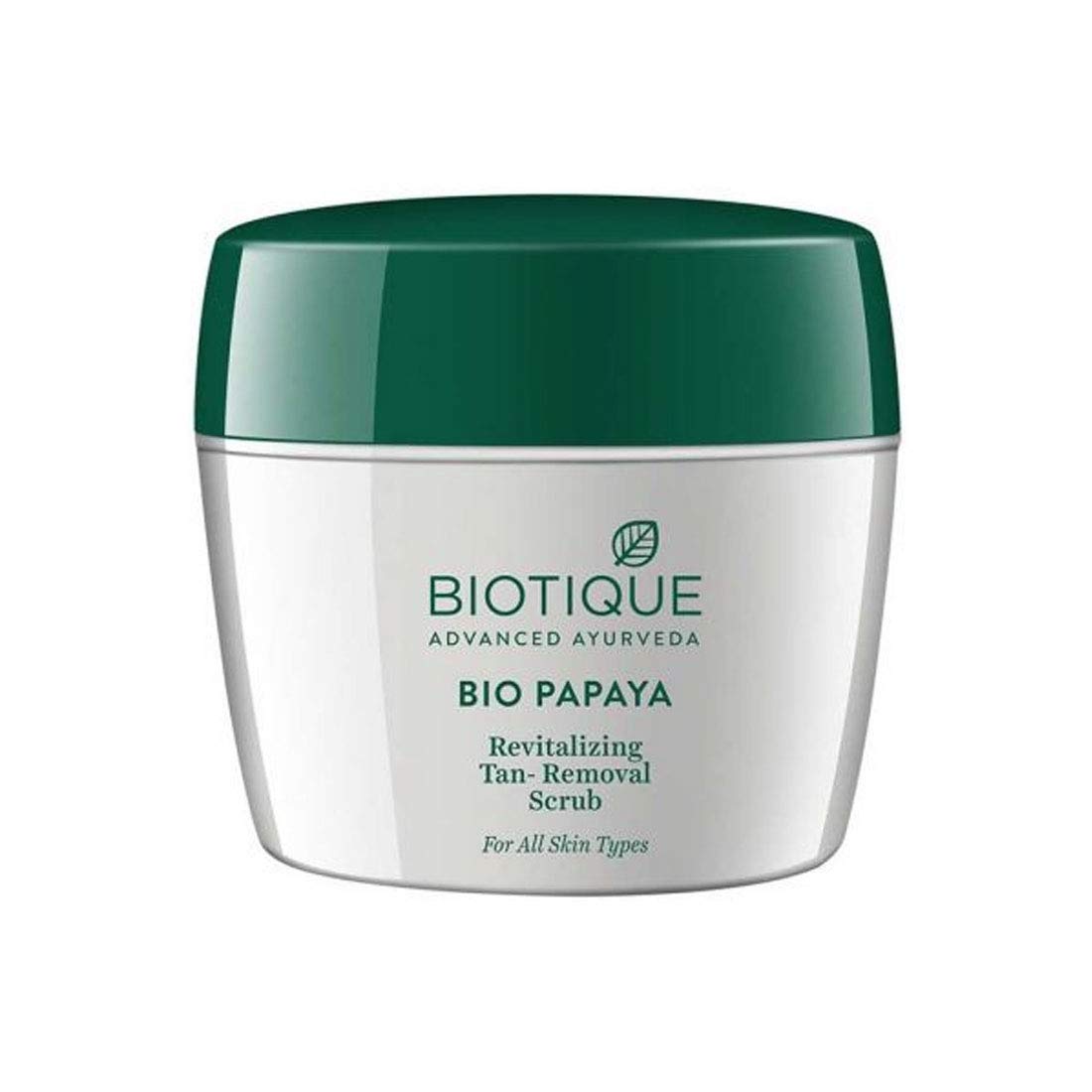 Biotique Papaya Revitalizing Tan Removal Scrub 235gm I All Skin Type Beauty & Personal Care Biotique