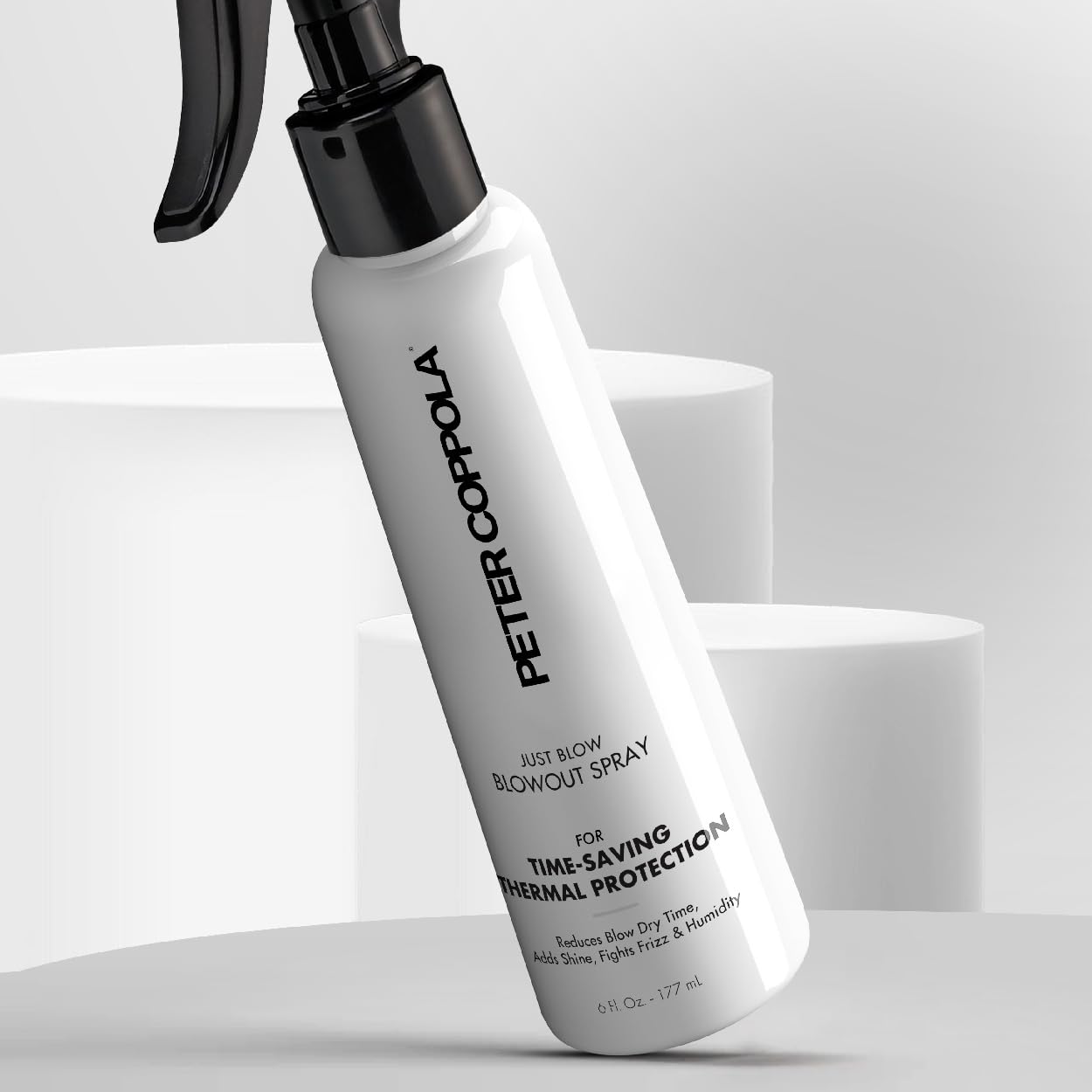 PETER COPPOLA Just Blow - Heat Protectant Spray for Blow-Drying, Anti-Frizz, Smoothing and Straightening All Hair Types - Conditions and Adds Shine Beauty & Personal Care PETER COPPOLA