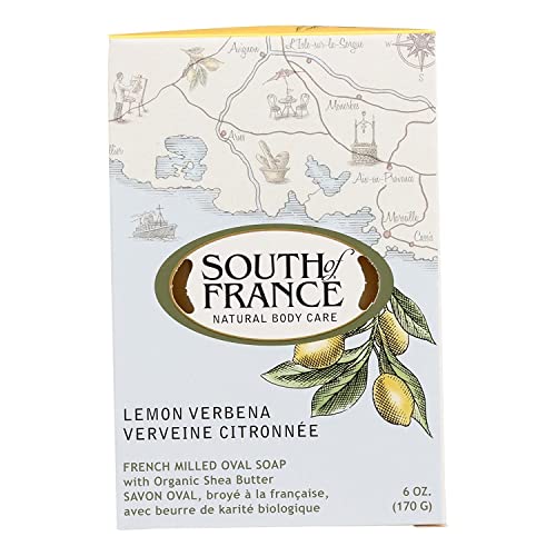 South of France Bar Soap - Lemon Verbena - Full Size - 6 oz Beauty & Personal Care South Of France