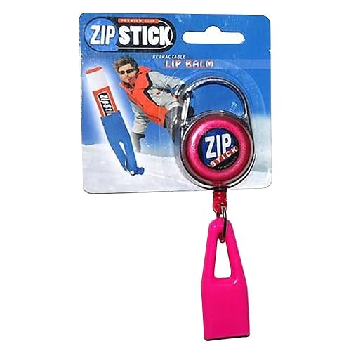 Zip Stick Retractable Lip Balm Holder Pink Beauty & Personal Care ZIP STICK