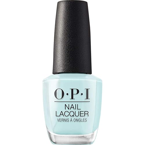 OPI Nail Lacquer Gelato on My Mind | Opaque Bright Blue Crème Chip Resistant Nail Polish | Vegan, Fast Drying, Streak Free Beauty & Personal Care OPI