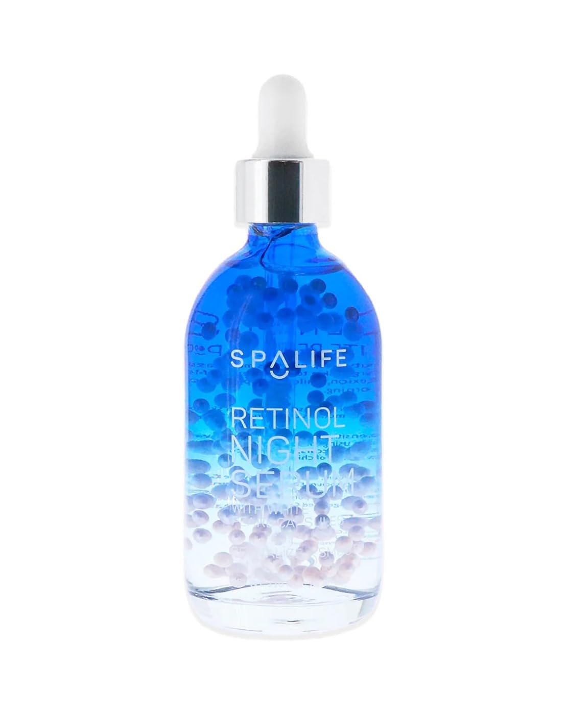 Spa Life Face Serum: REPAIR Retinol Night Serum 100 ml (3.7 oz) Smoothing, Resurfacing, Gently Exfoliating - Targets Fine Lines, Texture, Dark Spots Beauty & Personal Care SpaLife