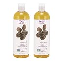 NOW Solutions, Jojoba Oil, 100% Pure Moisturizing, Multi-Purpose Oil for Face, Hair and Body, 16-Ounce (Pack of 2) Beauty & Personal Care NOW Foods