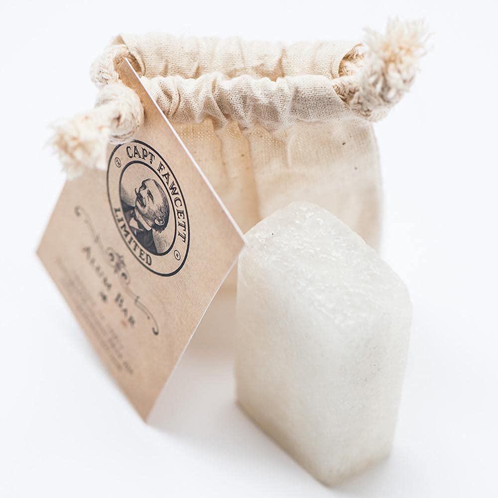 Captain Fawcett's Traditional Alum Bar (90g/3.17oz)- Handcrafted with natural minerals, for healing process caused bynicks and bumps., Great Beauty and Personal Care CAPTAIN FAWCETT