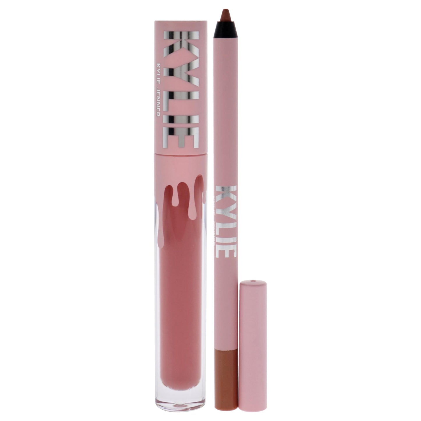 Matte Lip Kit - 808 Kylie by Kylie Cosmetics for Women - 2 Pc 0.10oz Matte Liquid Lipstick, 0.03oz Lip Liner Beauty & Personal Care KYLIE