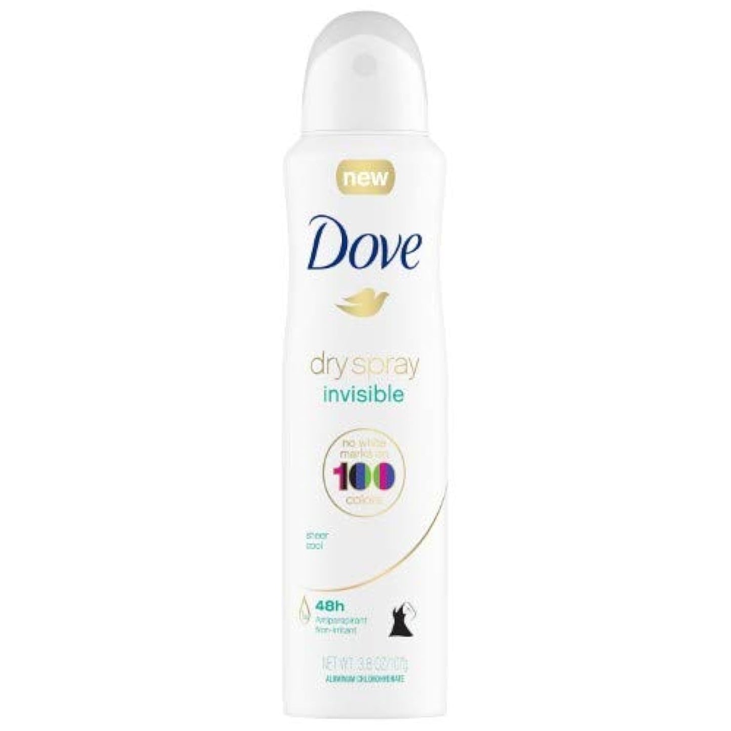 Dove Antiperspirant Deodorant Sheer Cool Invisible Dry Spray 3.8 oz (Pack of 2) Beauty and Personal Care Dove