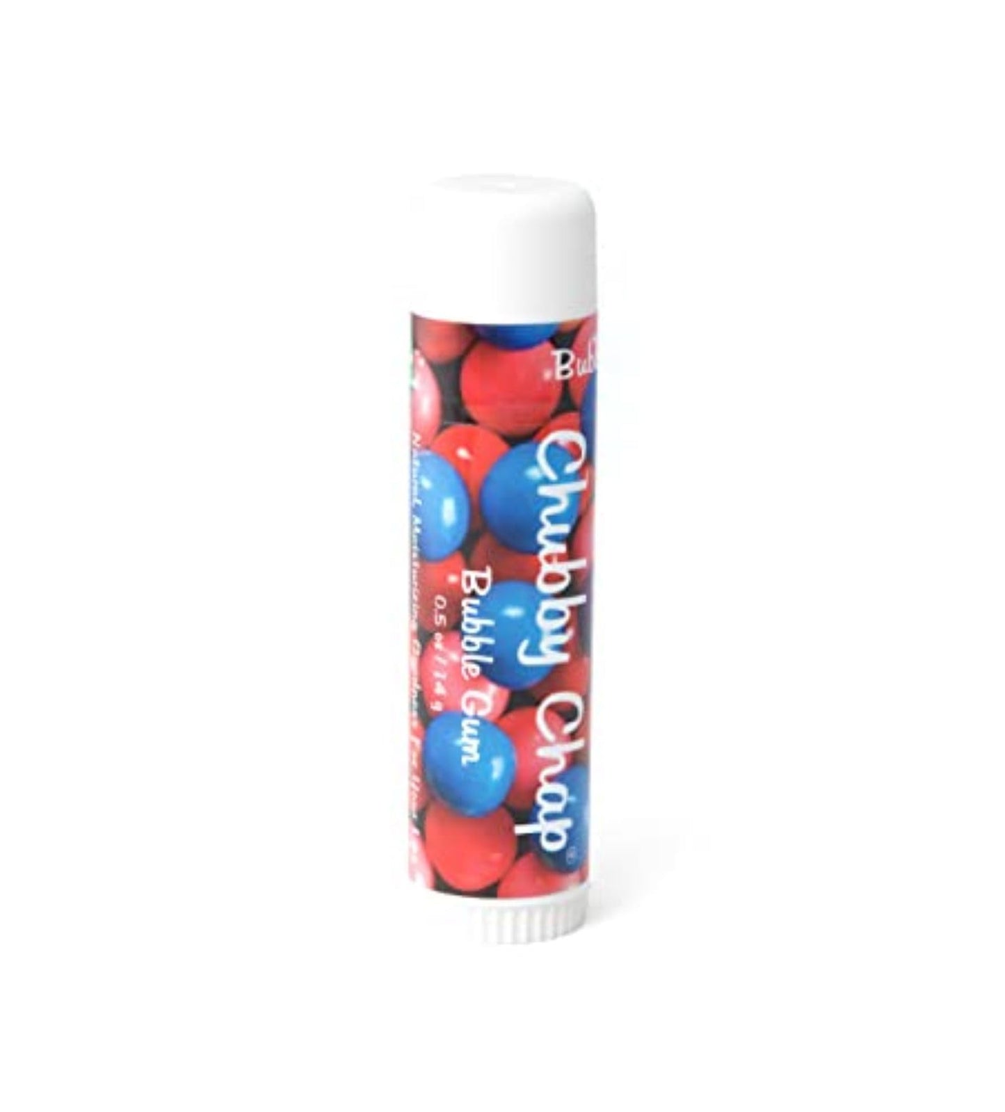 Chubby Chap - Three (3x) Large Jumbo Natural Lip Balm - .5 Ounce Bubble Gum Beauty and Personal Care Chubby Chap