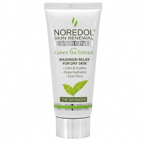 Noredol Green Tea Face Serum Moisturizer - Water Based Daily Barrier Antioxidant Hydration with Aloe Vera & Panthenol - Fragrance Free Makeup Prep Beauty & Personal Care Noredol