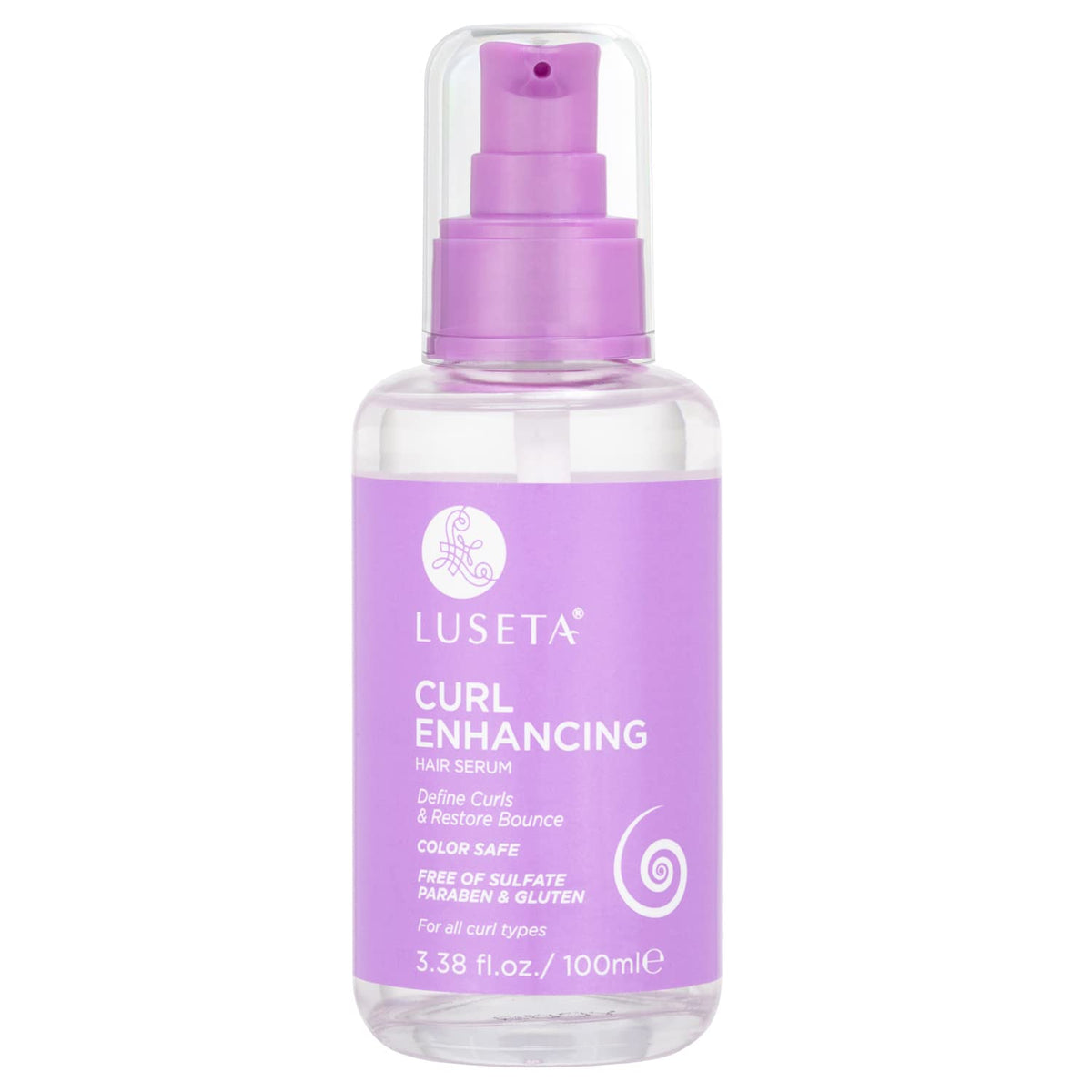 Luseta Curl Enhancing Hair Oil, Anti-Frizz Serum for Curly Hair, 3.38 oz