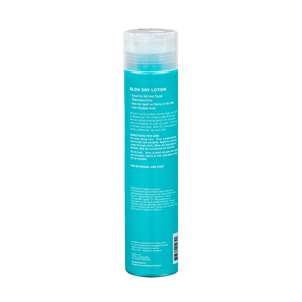 ENJOY Blow Dry Lotion, Curly Hair Products, Hair Styling Cream, Hair Styling Products, Best for Lifeless or Dry Hair - 8 Oz Beauty & Personal Care Enjoy