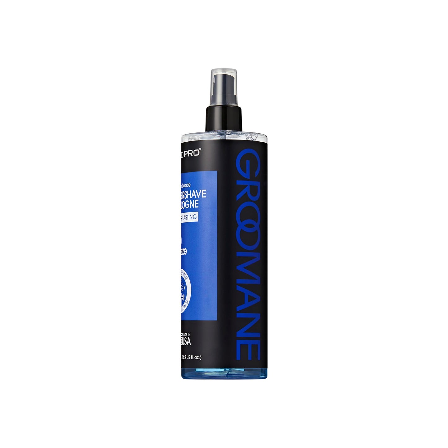 RED Pro GROOMANE Cooling Aftershave Cologne for Men, Barber-Grade Post-Shave Splash, Long-Lasting Scent, Soothes with Aloe, Fast-Drying, Tone Skin Beauty and Personal Care RED Pro