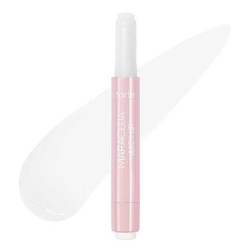 tarte maracuja juicy lip balm gloss - Hydrating & Nourishing Lip Gloss Balm with Vitamin E, Vegan & Cruelty-Free Beauty & Personal Care tarte