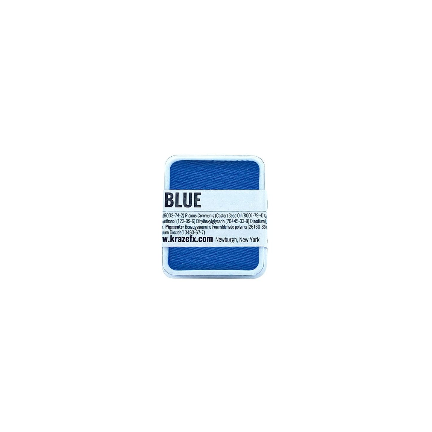 Kraze FX Face Paint Palette Refill - Neon Blue Face Paint (6 gm) - Hypoallergenic Non-Toxic Water Activated Professional Halloween Face & Body Beauty & Personal Care Kraze FX