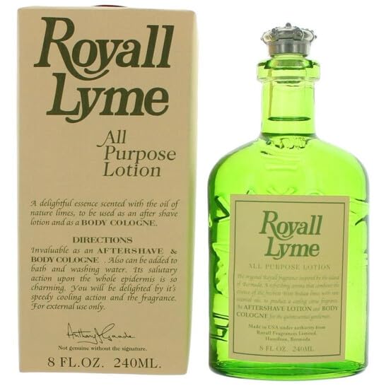 Royall Fragrances Royall Lyme Aftershave Lotion Cologne for Men 8 Oz Beauty and Personal Care ROYALL LYME