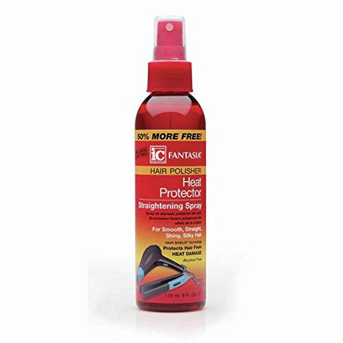 Fantasia Heat Protector Straightning Spray, 6 Fl.Oz Beauty & Personal Care Fantasia