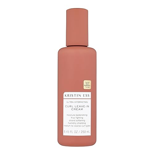 Kristin Ess Hair Ultra Hydrating Curl Leave-In Cream for Curly Hair with Frizz Control, 8.45 fl oz Beauty & Personal Care Kristin Ess