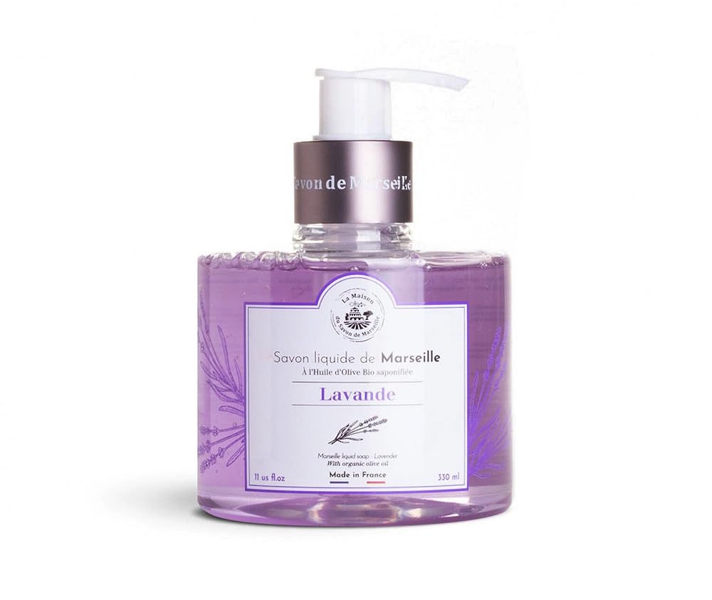 Liquid Soap 330 ml, lavender - La Maison du Savon de Marseille Beauty & Personal Care La Maison du Savon de Marseille