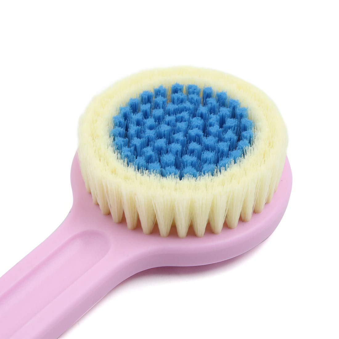 Ruilogod Pink Round Head Soft Bristle Plastic Body Brush Bath Shower Scrubber (id: 404 34a cb4 b78 30c Beauty and Personal Care Ruilogod