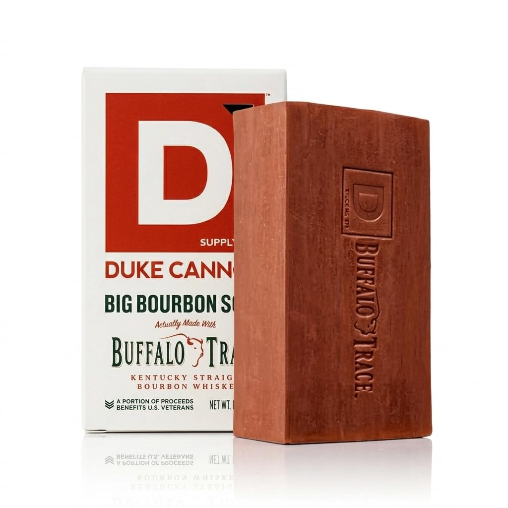 Duke Cannon Supply Co. Extra Large Bar Soap - Men's Natural Bar Soap With A Masculine Scent - Big American Bourbon Scented - All Skin Types Beauty & Personal Care Duke Cannon Supply Co.