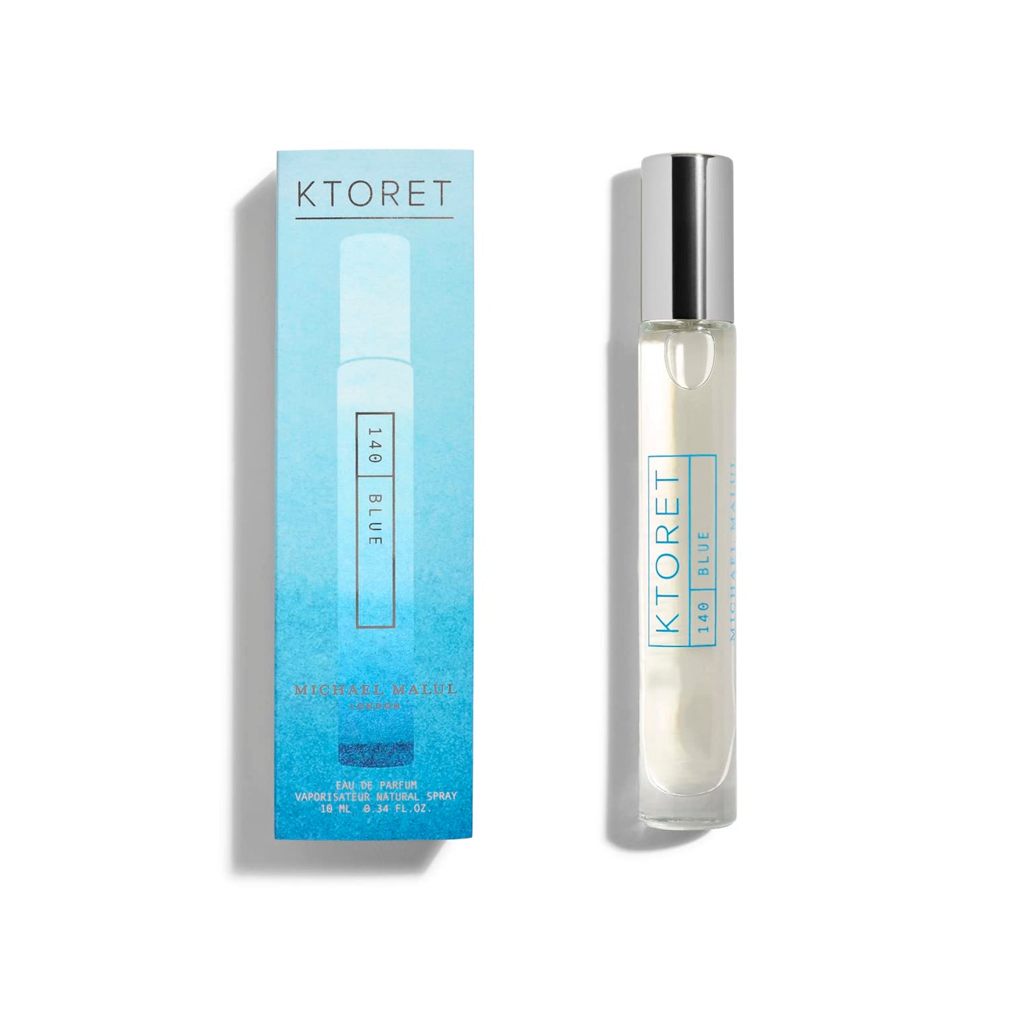 Michael Malul KTORET 140 Blue Eau de Parfum for Men - 10ml Travel Size Beauty & Personal Care Michael Malul
