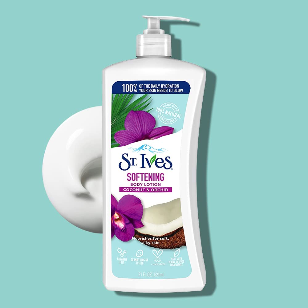 St. Ives Softening Body Lotion Coconut & Orchid Extract 21 oz Beauty & Personal Care St. Ives