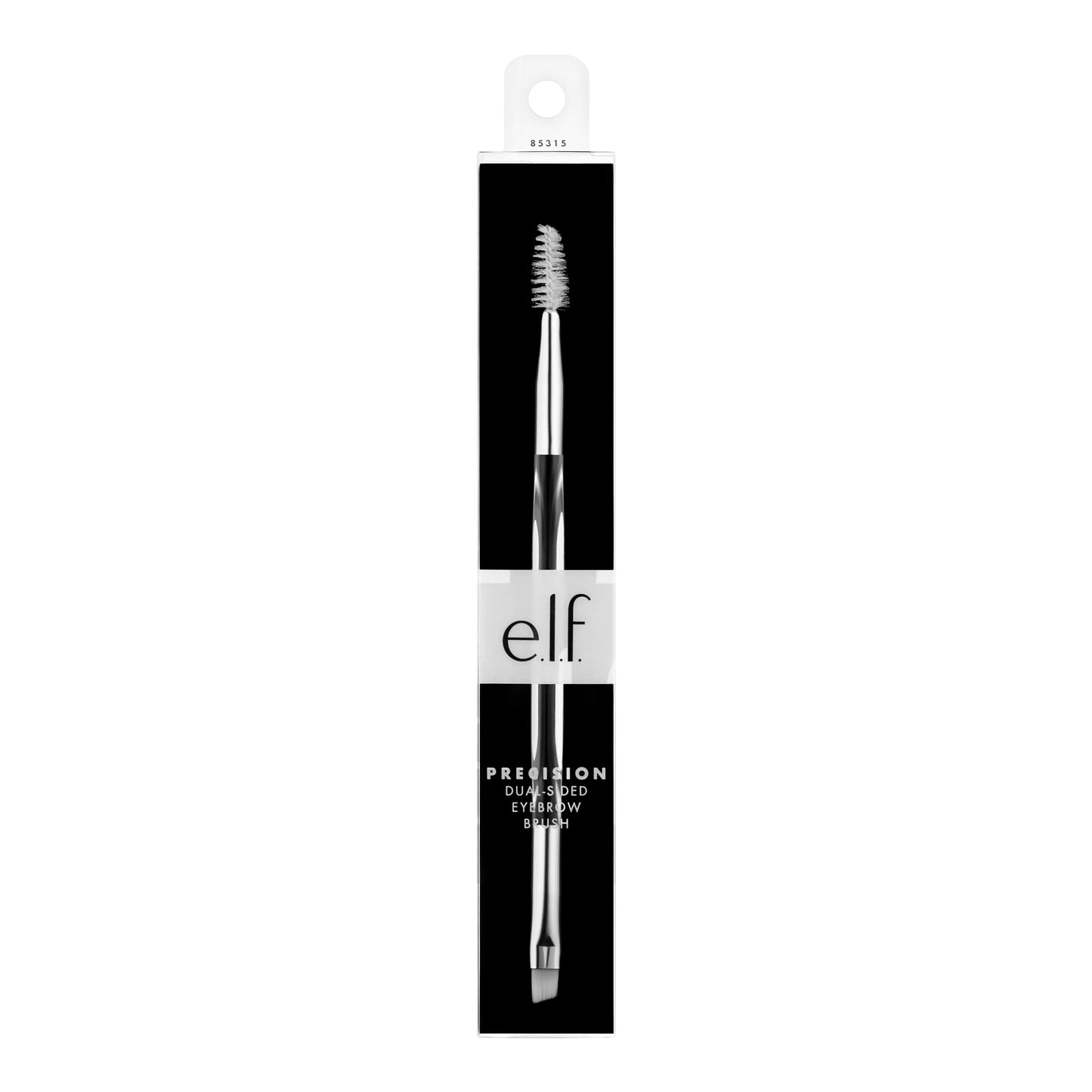 e.l.f. Precision Dual-Sided Eyebrow Brush, Makeup Brush For Shaping, Sculpting & Filling Brows, For Even Application, Vegan & Cruelty-Free Beauty & Personal Care e.l.f.