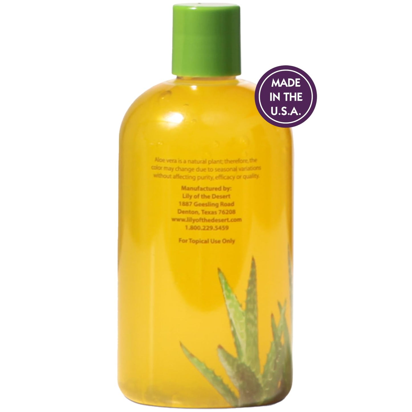Lily Of The Desert Gelly Moisturizer - 99% Organic Aloe Vera Gel for Skin, After Sun Care with Aloe, Vitamin E Oil, and Vitamin C for Sunburn Relief Beauty & Personal Care Lily Of The Desert