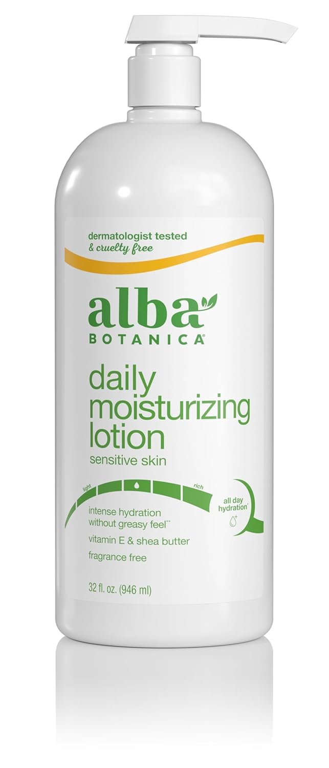 Alba Botanica Lotion Emollient Unscented, 32 Fl Oz Beauty & Personal Care Alba Botanica