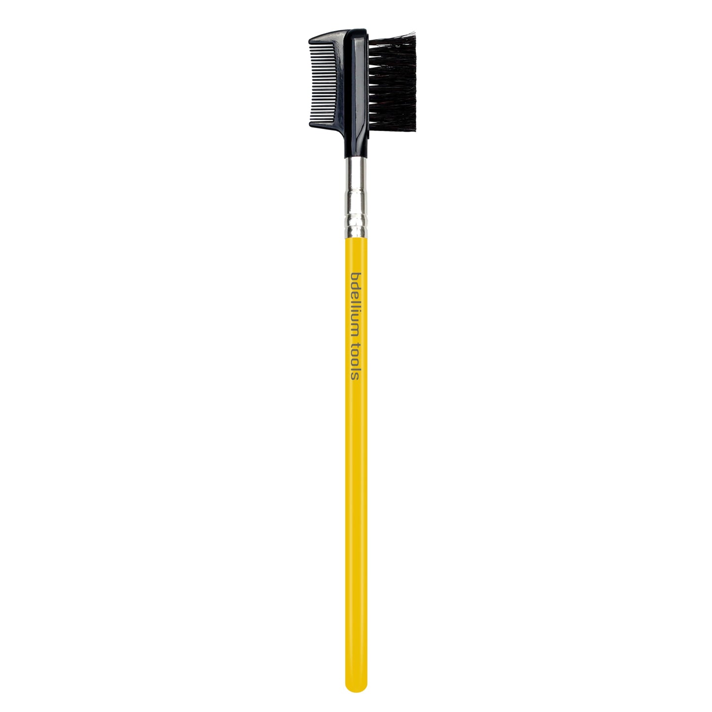 Bdellium Tools Professional Makeup Brush - Studio Series 722 Comb/Brow - With Soft Synthetic Fibers, For Prep Brows & Eyelashes (Yellow, 1pc) Beauty & Personal Care BDELLIUM TOOLS