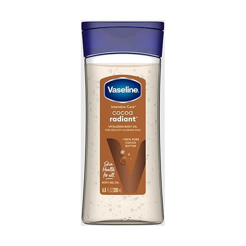 Vaseline Body Oil Vitalizing Gel Cocoa Butter 6.80 oz (Pack of 4) Beauty & Personal Care Vaseline