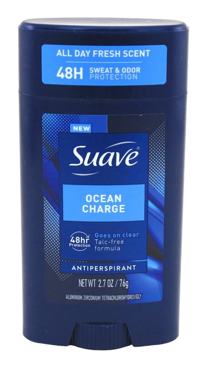 Suave, Antiperspirant Ocean Charge, 2.7 Ounce Beauty and Personal Care Suave